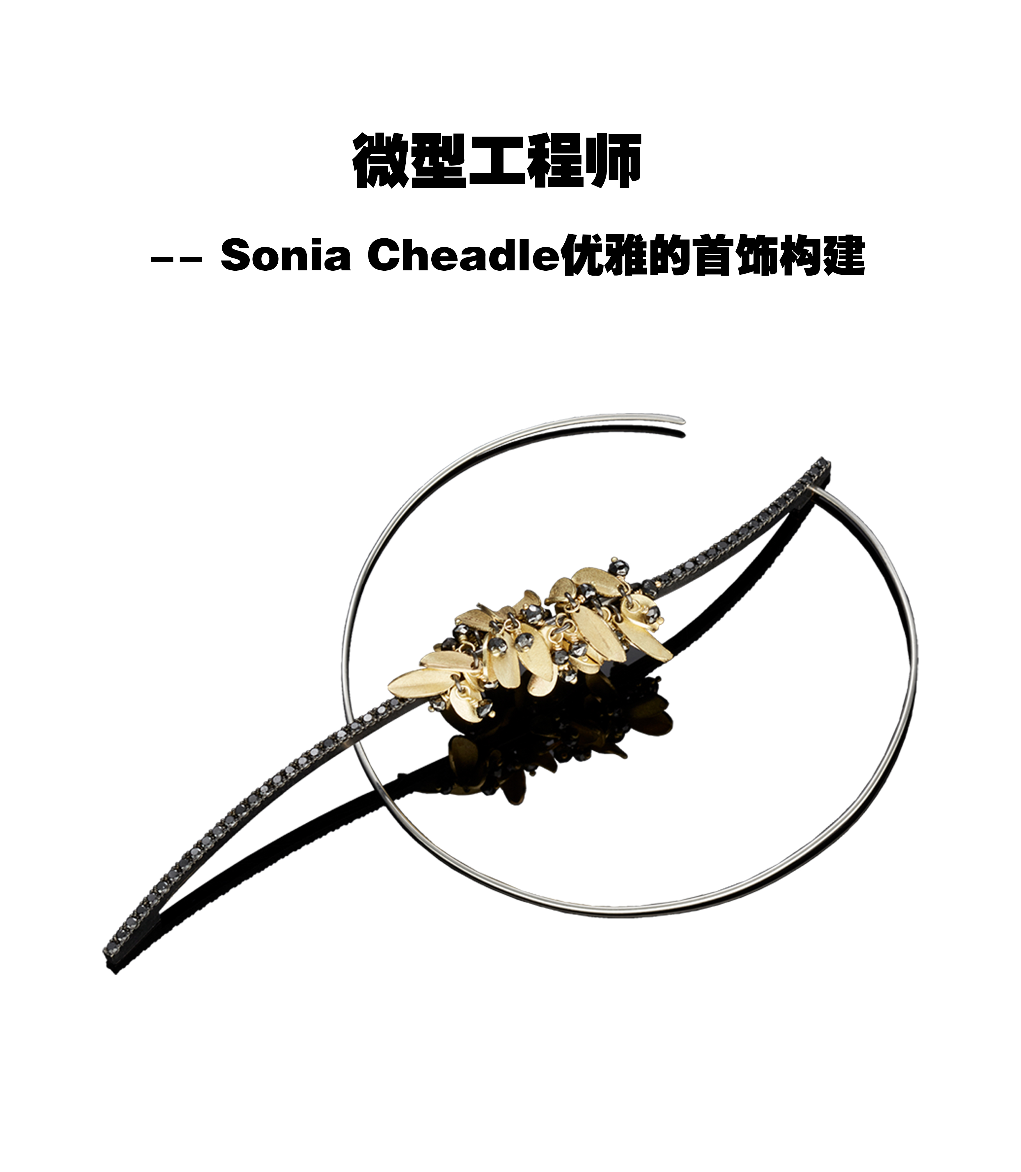 微型工程师 -- Sonia Cheadle优雅的首饰构建